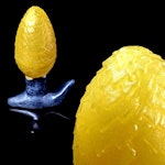 Uldred's Egg - Split Color - Custom Fantasy Butt Plug - Silicone Plug Sex Toy Thumbnail # 37300