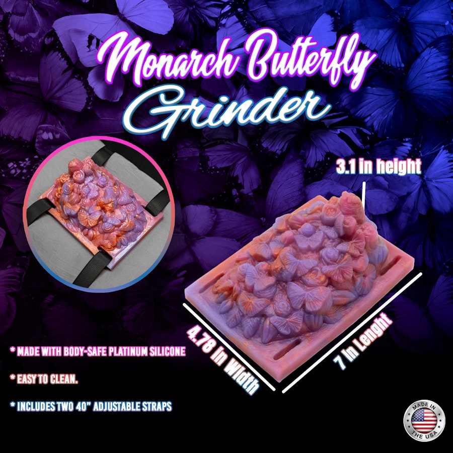 Custom Monarch the Butterfly Grinder Sex Toy Image # 54656
