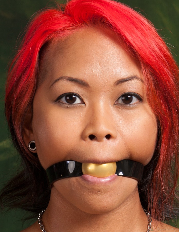 Silicone Ball Gag with PVC Rubber Strap Image # 51388