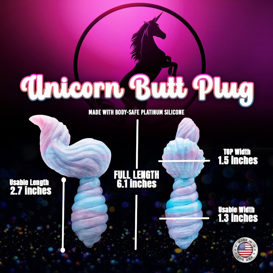 Custom Unicorn Tail Butt Plug Image # 54591