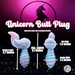 Unicorn Tail Butt Plug Thumbnail # 80339