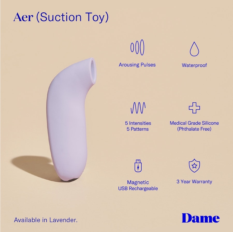 Dame Aer Air Pulse Stimulator Image # 55906