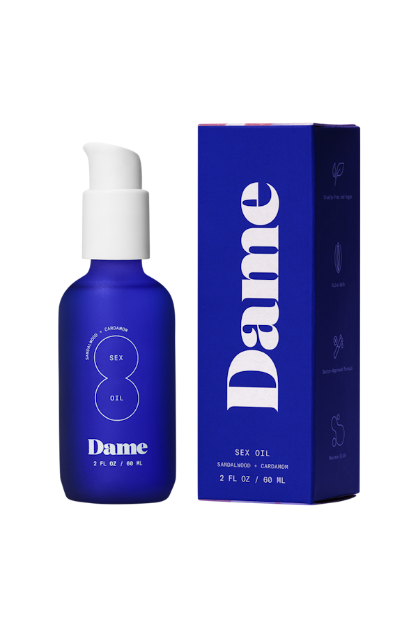 Dame Sex Oil Massage Oil 2 oz. Image # 55901