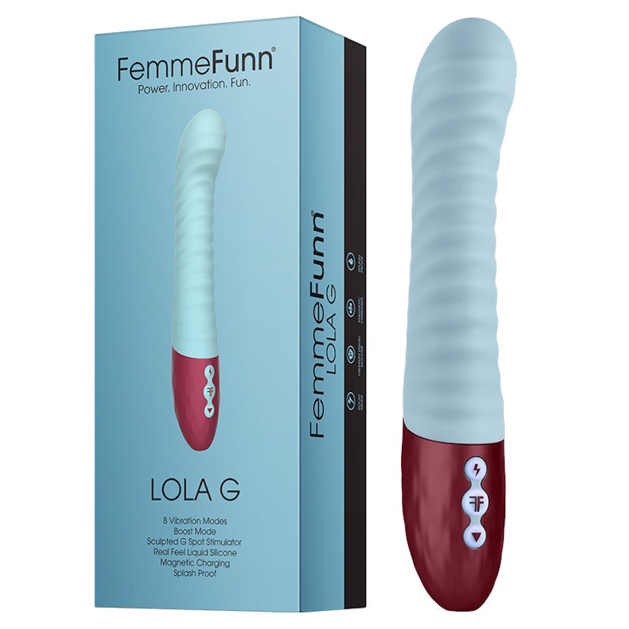 FemmeFunn Lola G Rechargeable Silicone G-Spot Vibrator Image # 56183