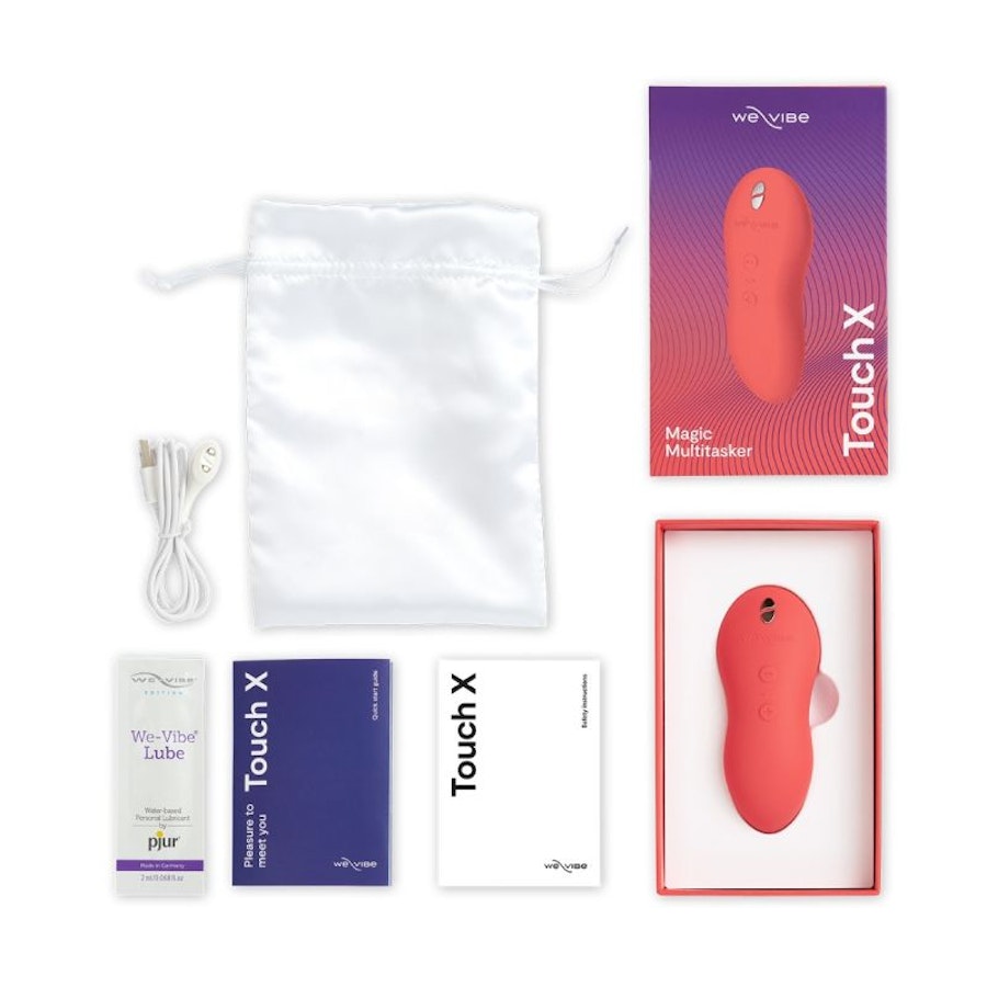 We-Vibe Touch X Rechargeable Silicone Lay-On Vibrator & Massager Image # 56227