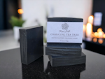 Charcoal Tea Tree Soap - Handcrafted Organic Soap Thumbnail # 58843
