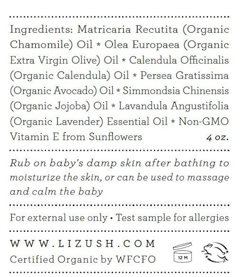 Organic Baby Soft Body Oil, softens, nourishes, moisturizes  | USDA Organic Baby Oil | Massage Oil Reduces Fussiness & Calms Chaotic Skin Image # 58995
