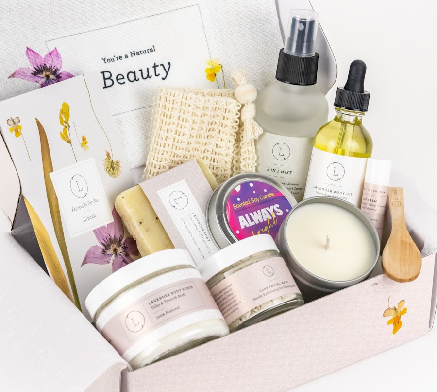 Pampering Spa Gift Basket: Indulge in Self-Care with Soothing Scents & Essential Oils