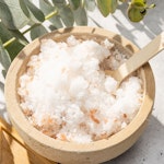 Sore muscle Bath salts, Grapefruit Bath Salts with Dead Sea, Himalayan, Epsom, Relaxation Bath Gift, Bath Salts Soak, Relaxing bath salts Thumbnail # 60096