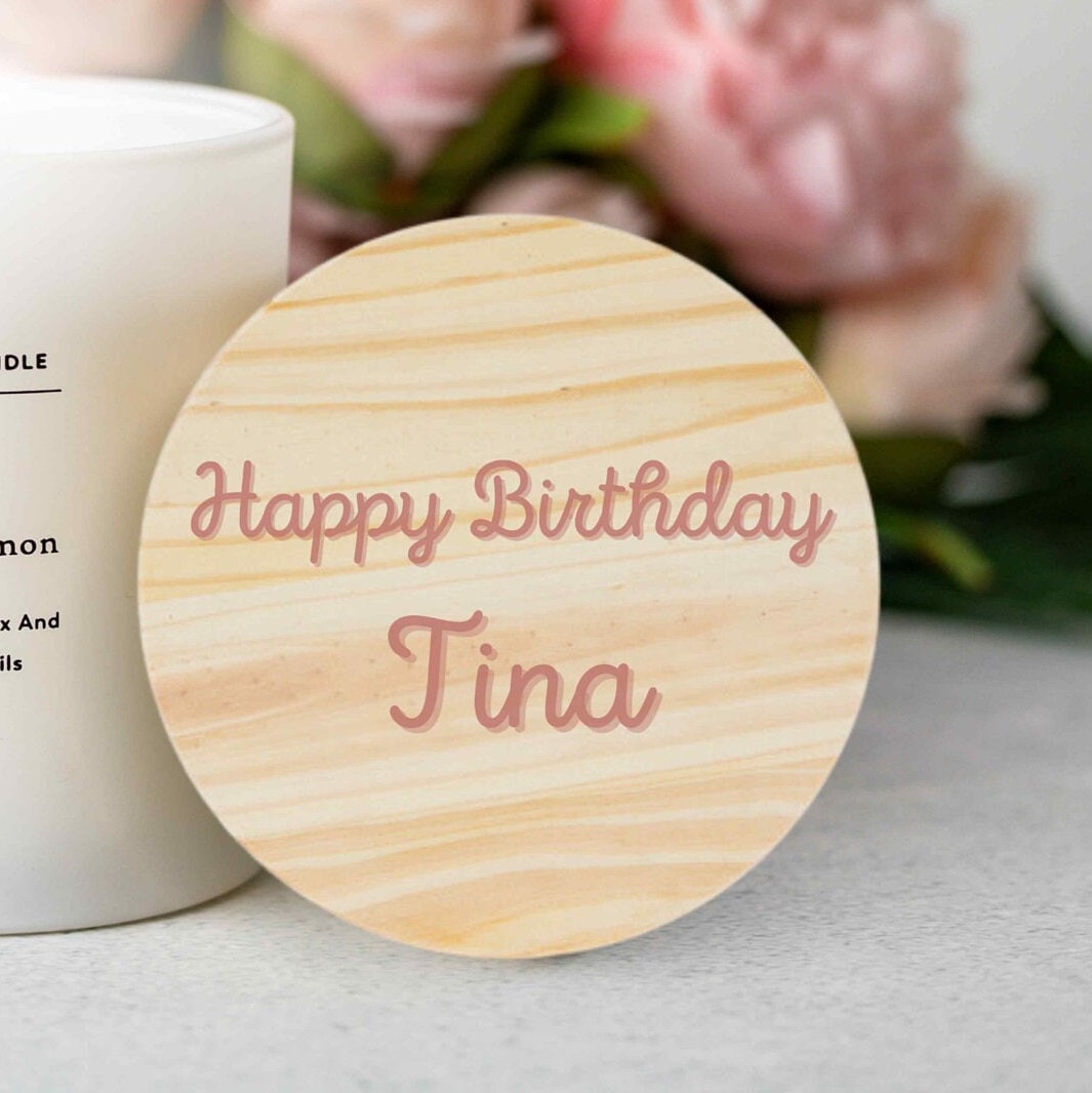 Custom Aromatherapy Candle - Add any text to the lid photo