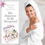 A home spa routine is a perfect gift to make someone special feel pampered anywhere - Natural Handmade Products make this a unique gift Thumbnail # 59790