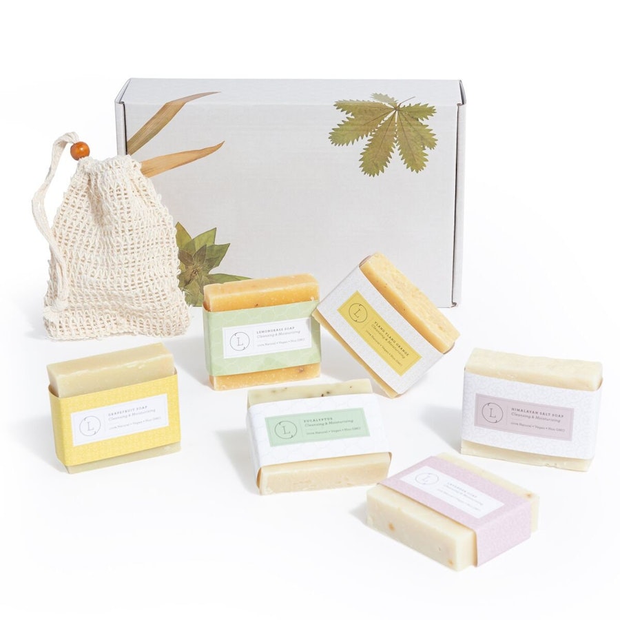 Natural Soaps Gift Set, Teacher Holiday Gift, Mother's day Gift Set, Co-worker small gift, Natural Soap Set, Bath Set, Gift For Her