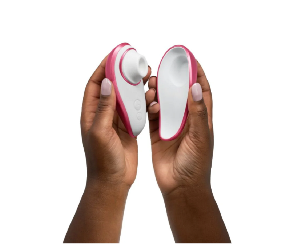 Womanizer Liberty Rechargeable Silicone Compact Travel Pleasure Air Clitoral Stimulator photo
