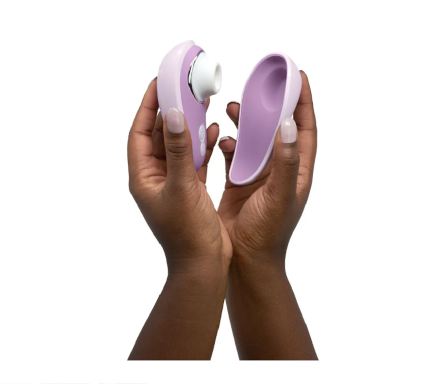 Womanizer Liberty Rechargeable Silicone Compact Travel Pleasure Air Clitoral Stimulator