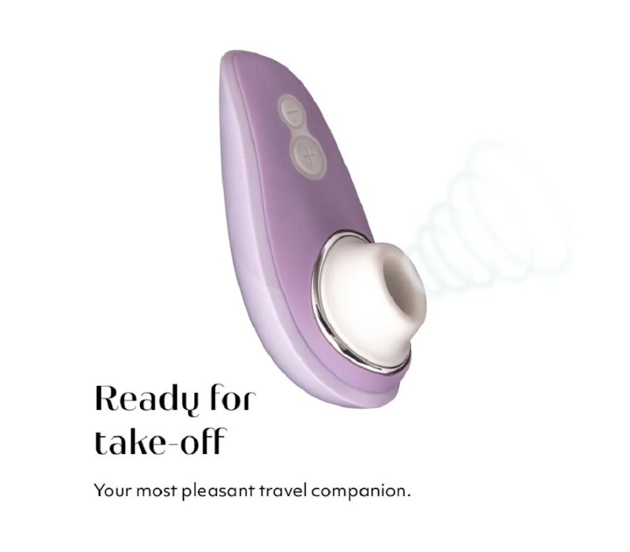 Womanizer Liberty Rechargeable Silicone Compact Travel Pleasure Air Clitoral Stimulator Image # 61584