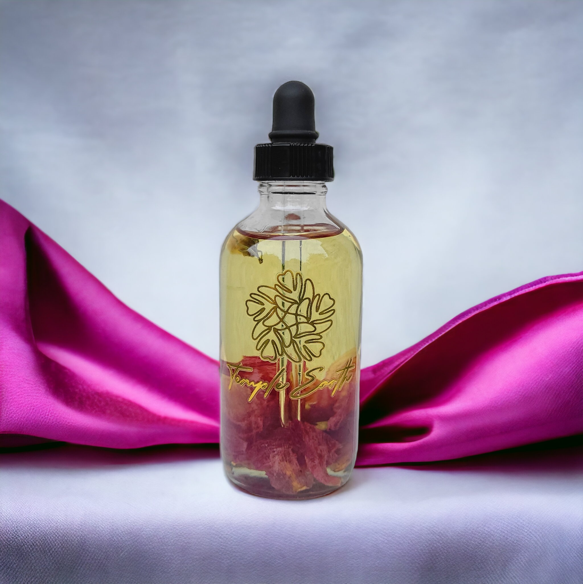 Rose Infused Body Oil - After Shower Oil photo