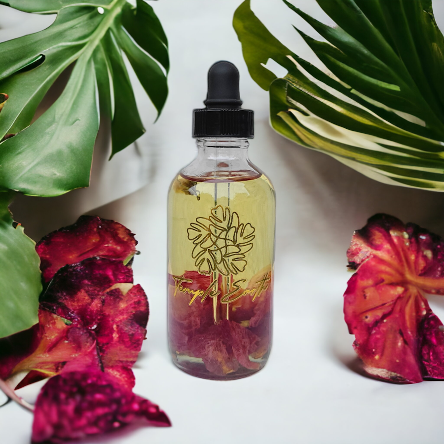 Rose Infused Body Oil - After Shower Oil