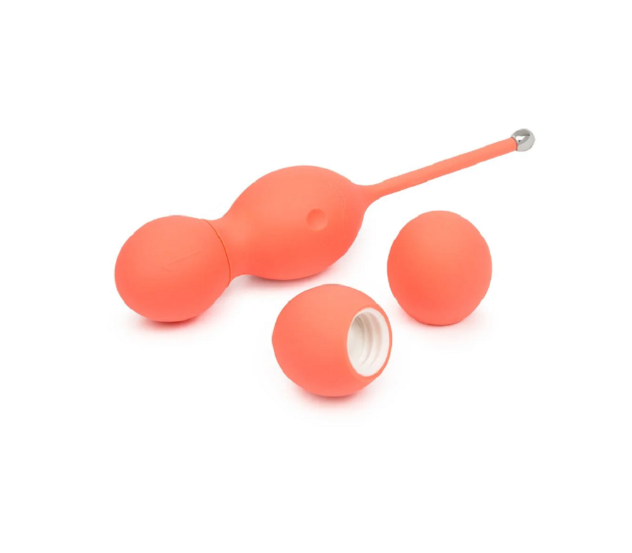 We-Vibe Bloom Rechargeable Silicone Vibrating Kegel Balls Coral Image # 61646