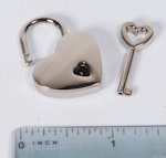 Medium Small Heart Lock, 5x pack Thumbnail # 67128