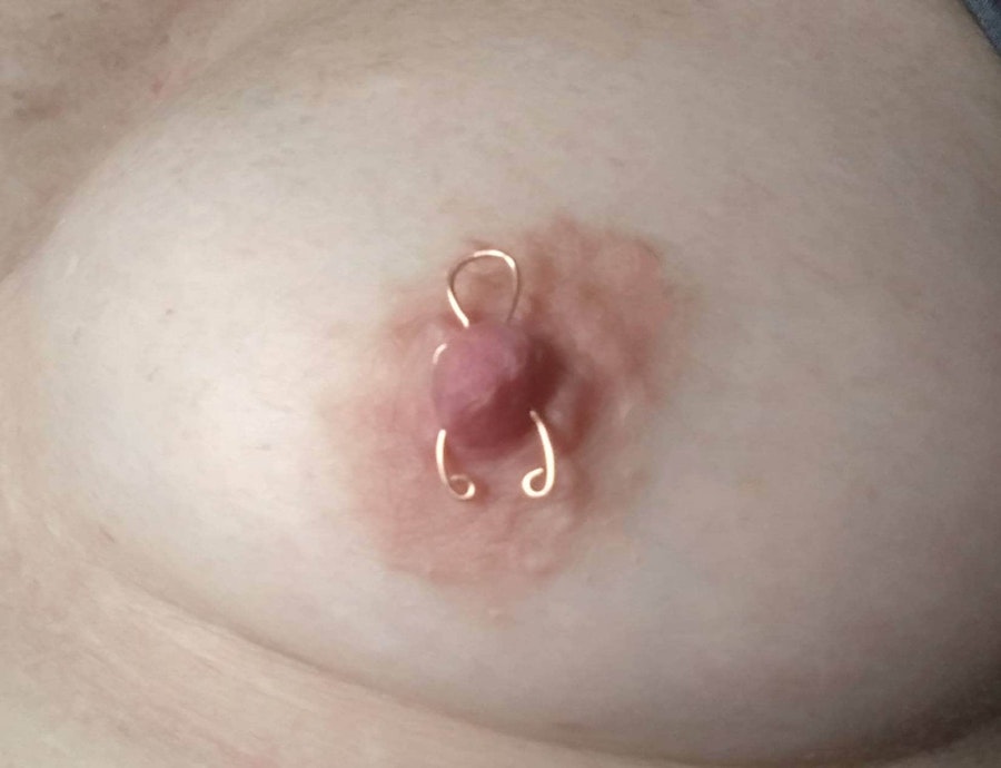 Nipple clamps, Nipple Jewelry Non Piercing, Sexy Intimates, BDSM Men sex toys, Fake nipple rings, Bondage clamp, BDSM Mature fun play
