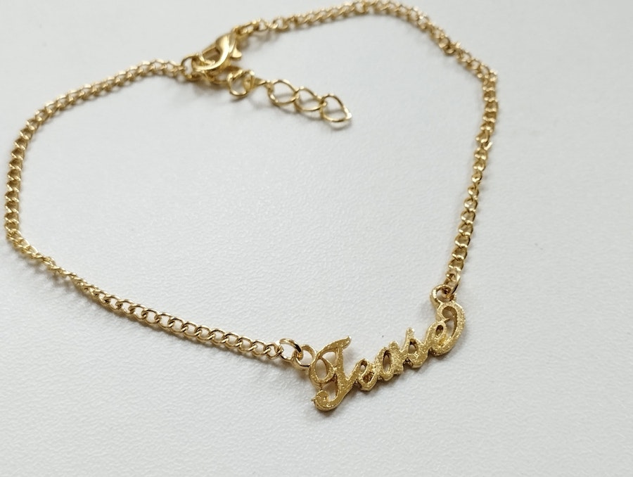 Anklet Bracelet Tease Charm, Minimalist Dainty Foot Jewelry, Discreet Anklet, Delicate Gold Jewelry gift Image # 73926