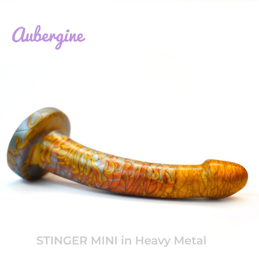 Stinger Mini Platinum Silicone Anal Pegging Dildo Image # 114939
