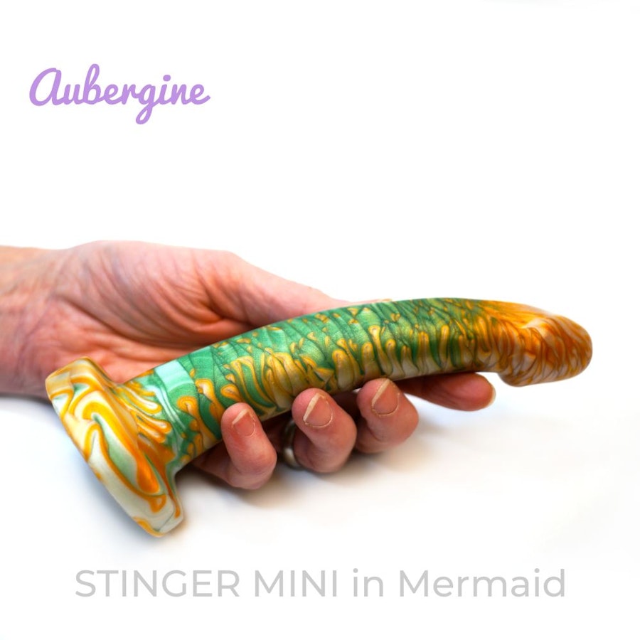 Stinger Mini Platinum Silicone Anal Pegging Dildo Image # 114934