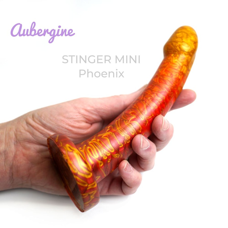 Stinger Mini Platinum Silicone Anal Pegging Dildo Image # 114942