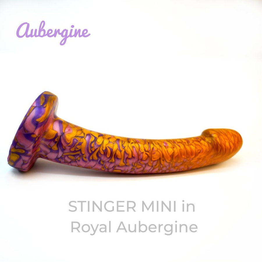 Stinger Mini Platinum Silicone Anal Pegging Dildo Image # 114941