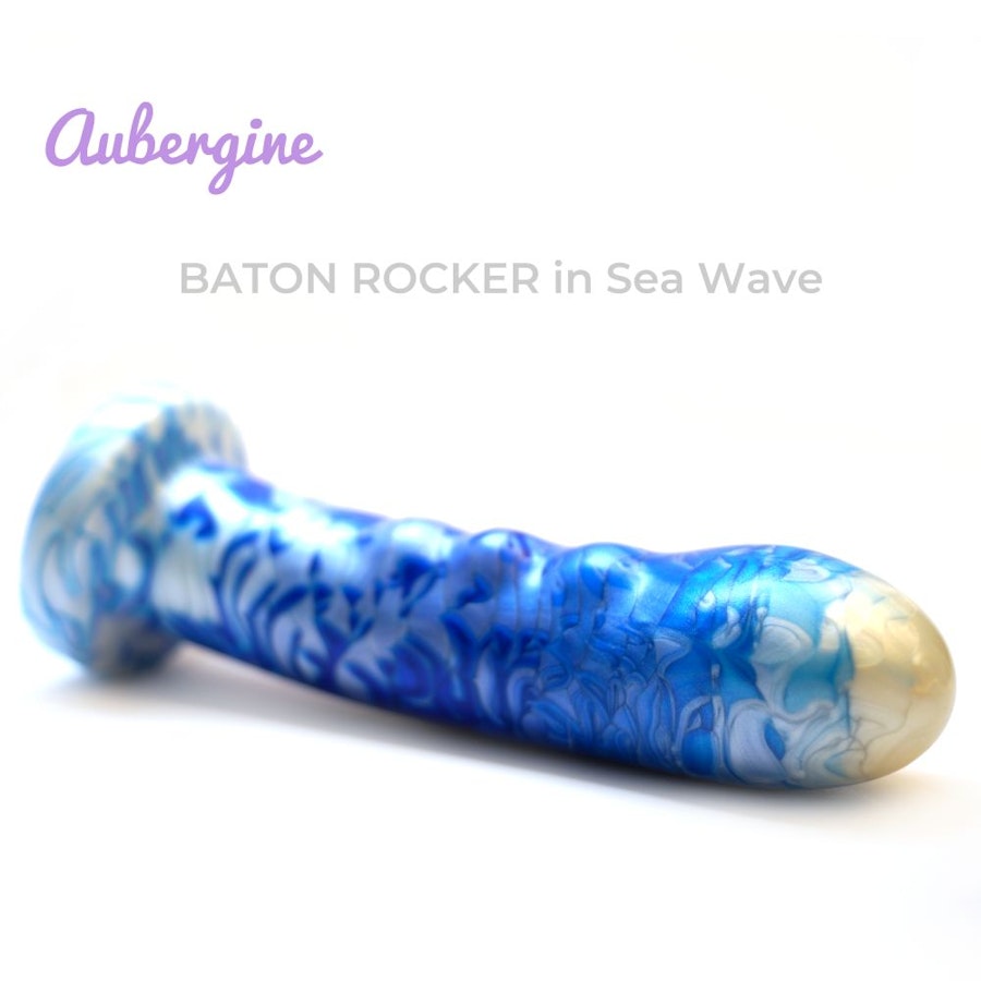 Baton Rocker Platinum Silicone Dildo Image # 117238