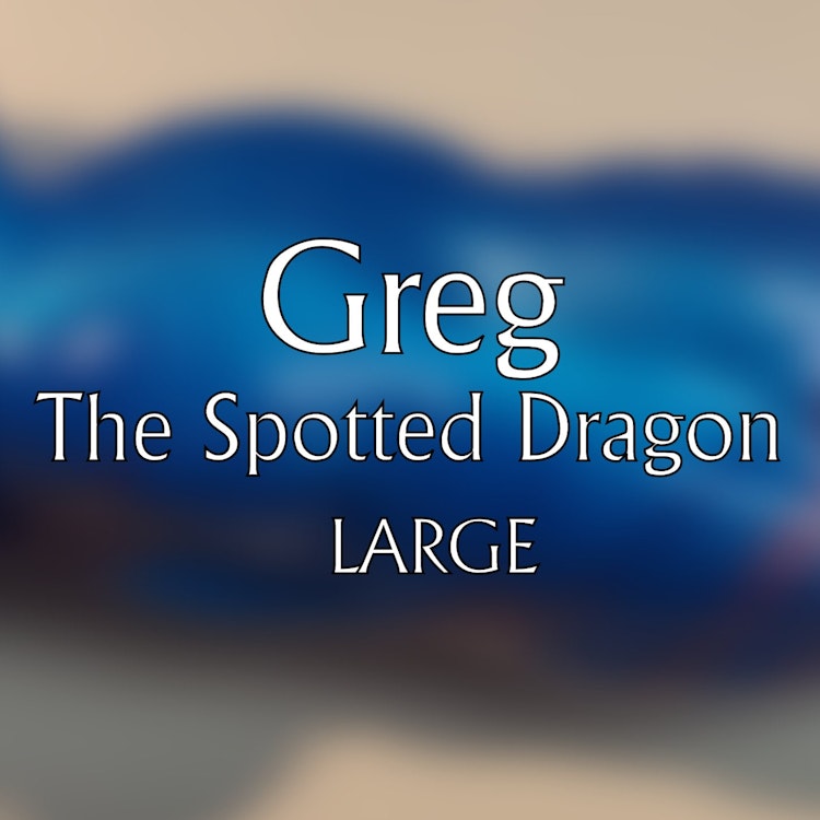Greg the Spotted Dragon (Large) photo