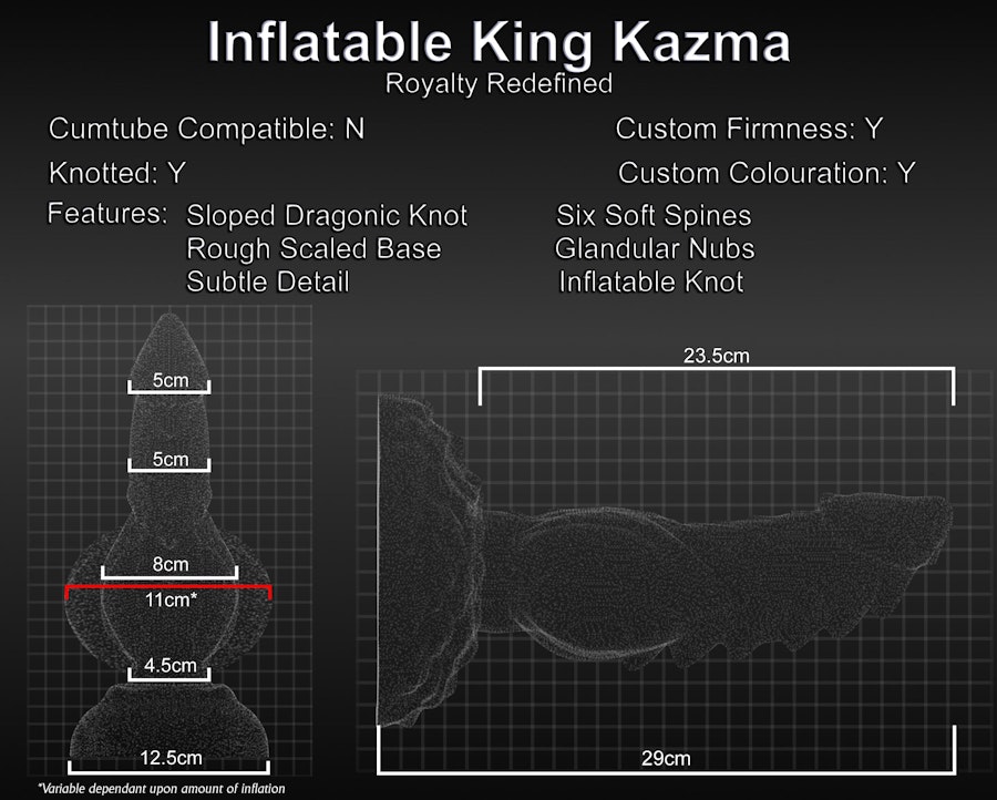 Inflatable King Kazma (Medium) Image # 117602