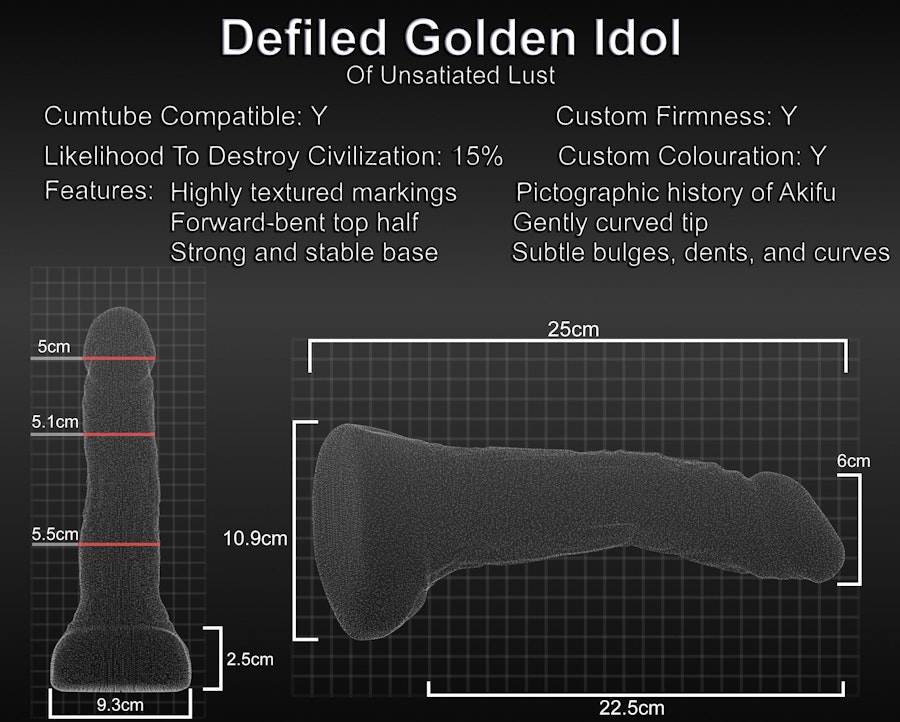 Golden Idol Defiled (Large) Image # 117706