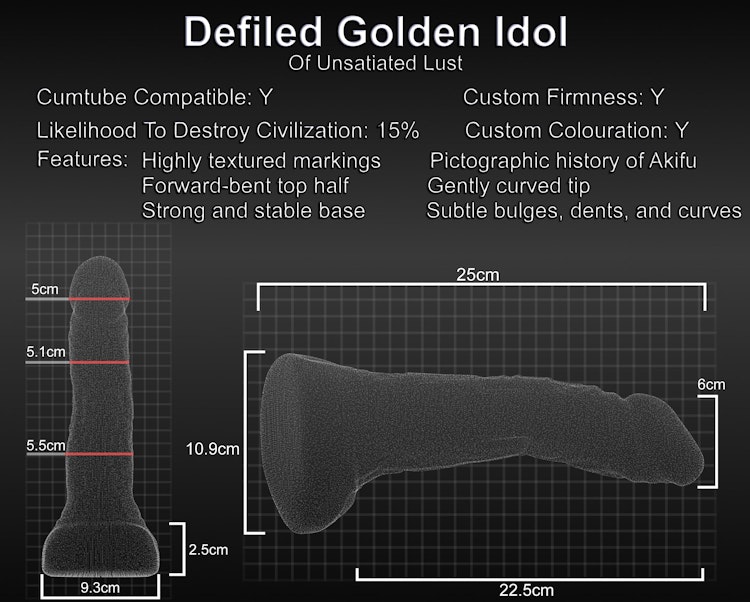 Golden Idol Defiled (Large) photo