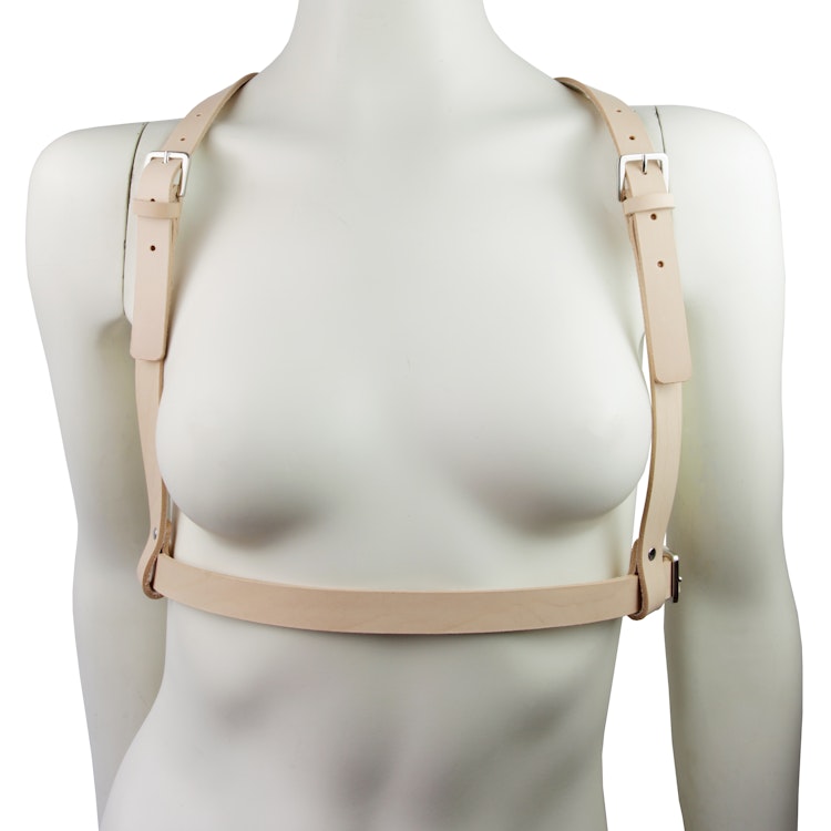 Leather Harness Beige photo