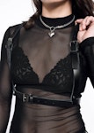 Leather Harness Black Thumbnail # 121805