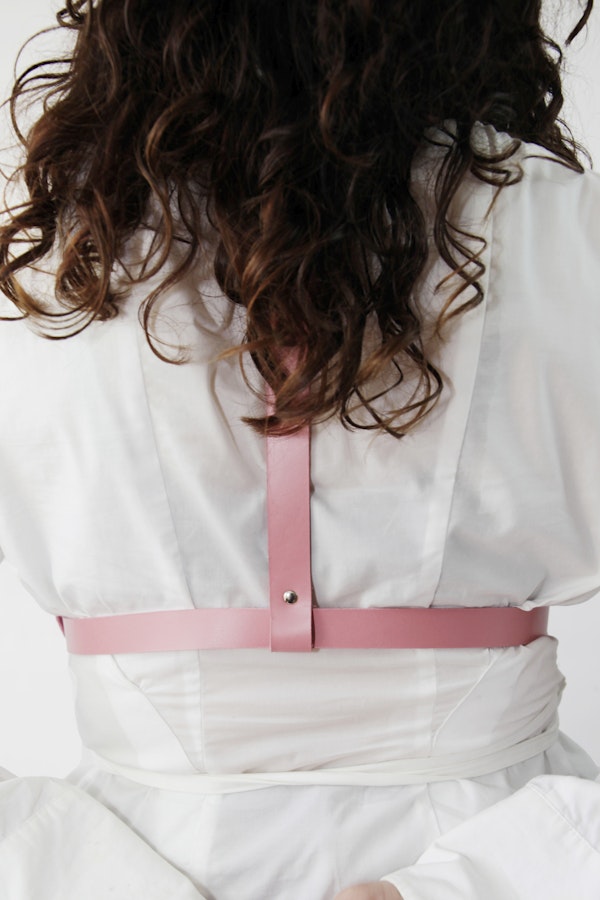 Leather Harness Pink Image # 121894