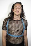 Leather Harness Blue Thumbnail # 121842