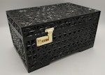 Lockable adult toy box large size, Gift Sex toy box with lock, Sexy gift for him, Adult toy storage, Sex furniture, Handmade - Any size Thumbnail # 119772
