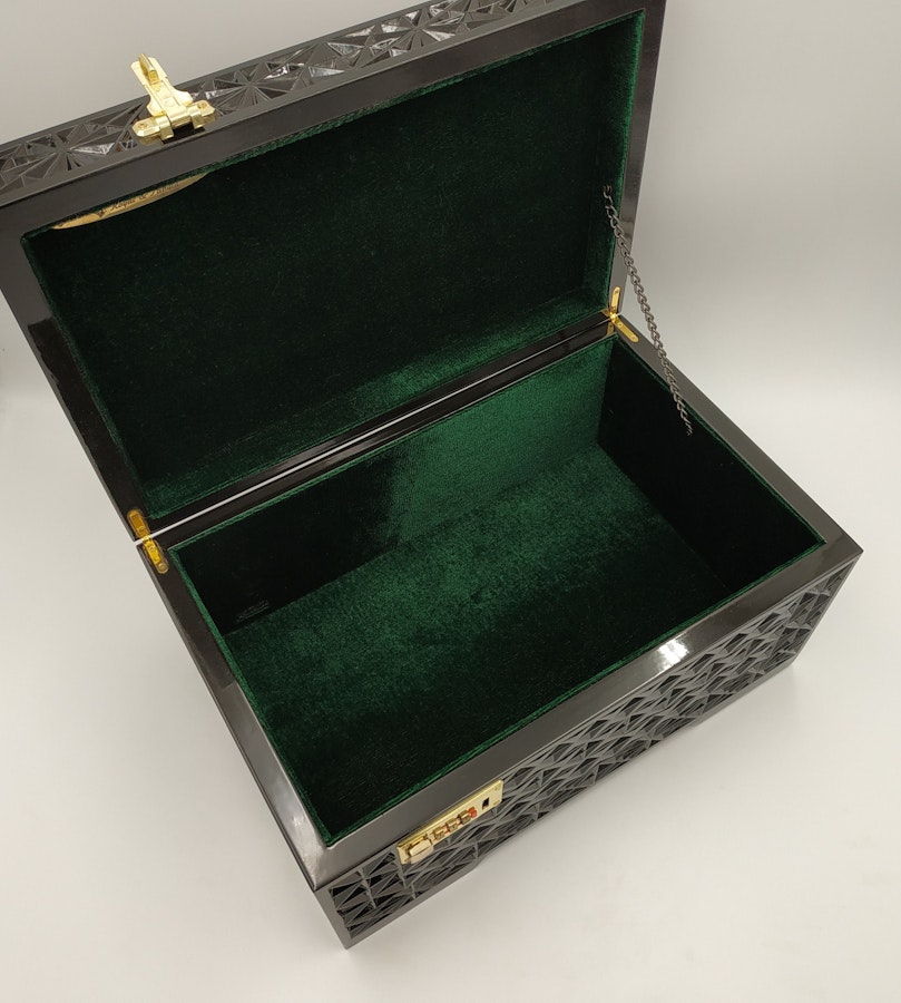 Lockable adult toy box large size, Gift Sex toy box with lock, Sexy gift for him, Adult toy storage, Sex furniture, Handmade - Any size Image # 119780