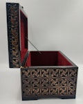 Sexy gift for him, Lockable adult toy box large size, Adult toy storage, Sex furniture, BDSM furniture - Handmade - Any size on request Thumbnail # 119858