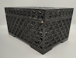 Black Lockable adult toy box large size, Sexy gift for him, Adult toy storage, Sex furniture - Handmade - Any size on request Thumbnail # 119509