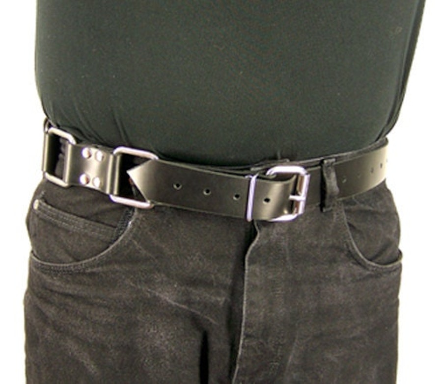 Leather Bondage Hobble Belt Image # 122034