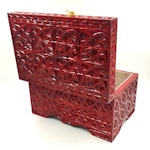 Lockable adult toy box large size, Adult toy storage, Sexy gift for him, Sex furniture, BDSM furniture - Handmade - Any size on request Thumbnail # 119873