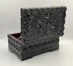 Sexy gift for him, Lockable adult toy box large size, Adult toy storage, Sex furniture, BDSM furniture - Handmade - Any size on request Thumbnail # 119373