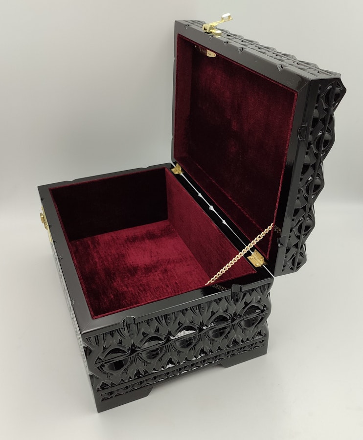 Sexy gift for him, Lockable adult toy box large size, Adult toy storage, Sex furniture, BDSM furniture - Handmade - Any size on request Image # 119375