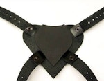 Female Leather Heart Strap On Thumbnail # 122286