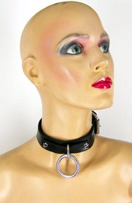 Leather Wrist/Collar Restraint Harness photo