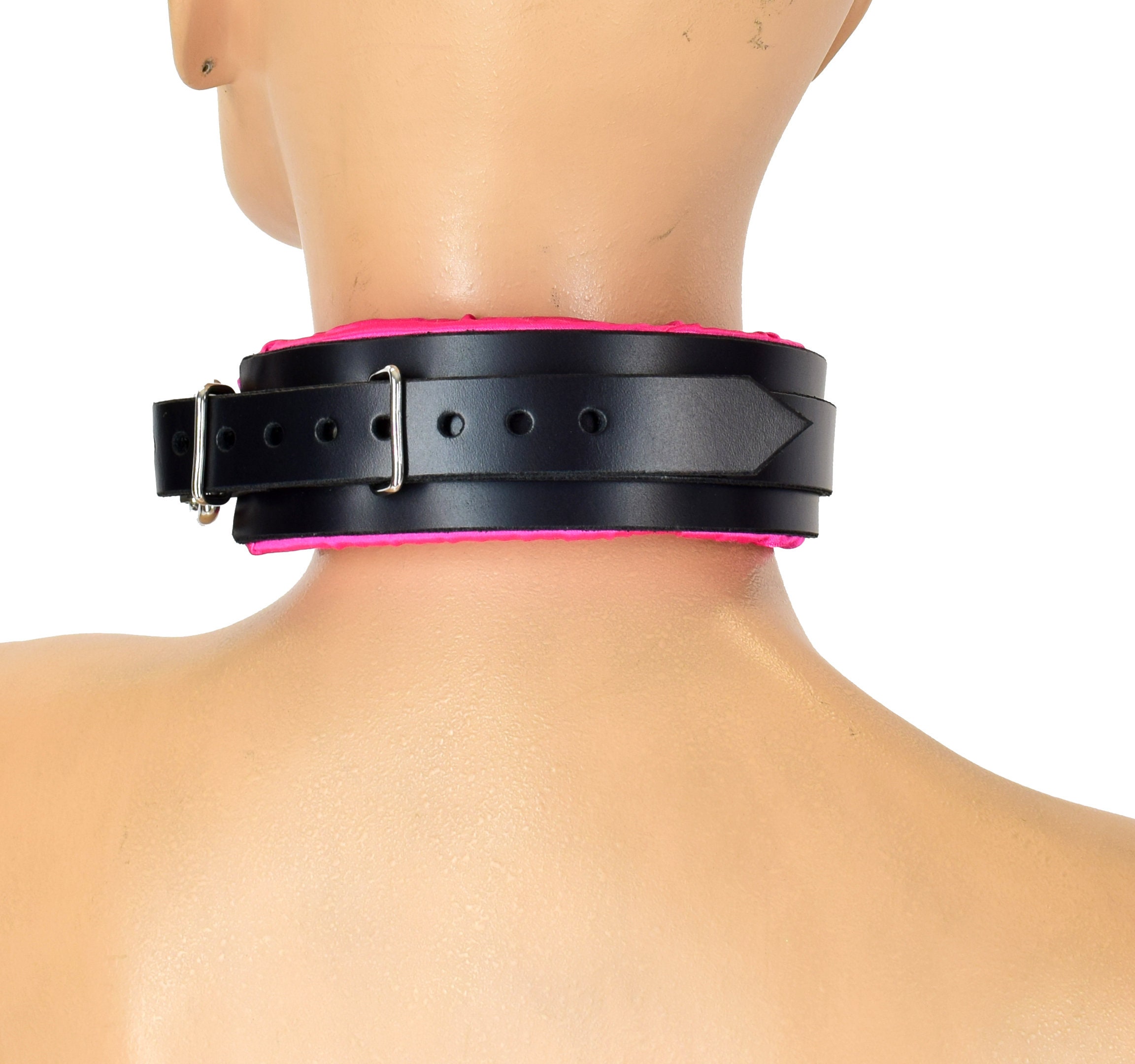 Pink Satin Lined Sub Collar photo