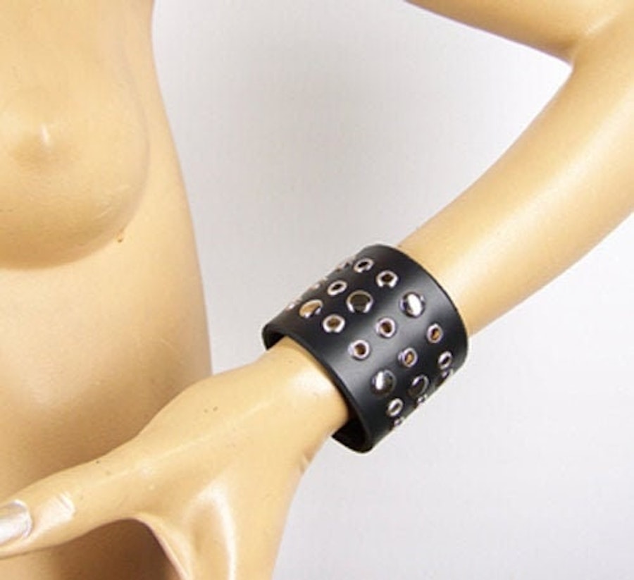 Rivet/Eyelet Wristband